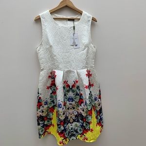 ACEVOG floral bottom dress